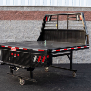 Zimmerman 84″x84″ Steel Flat Bed – Fits Most Single Wheel Short Beds