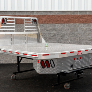 Zimmerman 97″x102″ Aluminum Flat Bed – Fits Dual Wheel Long Bed