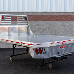 Zimmerman 97″x114″ Aluminum Flat Bed – 60″ CA Cab & Chassis – Dual Wheel