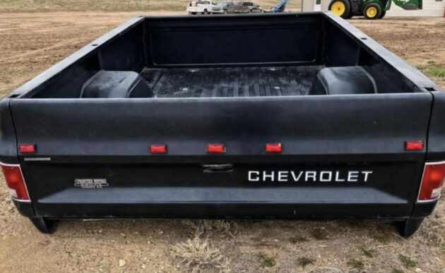 1973–1987 Chevy Squarebody Dually Bed - Rust-Free OEM Black Dual Rear Wheel Bed - Image 7
