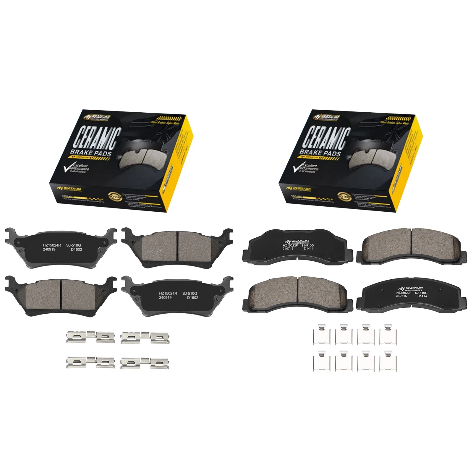 Front Brake Pads — Ford F-150 (2004–2014) Ceramic Set - Image 3