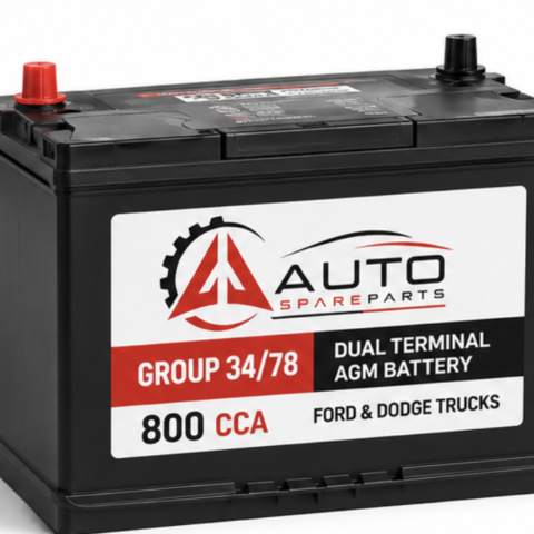Group 34/78 Dual Terminal AGM Battery