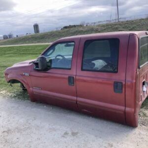 99-07 ford super duty crew cab rust free cab